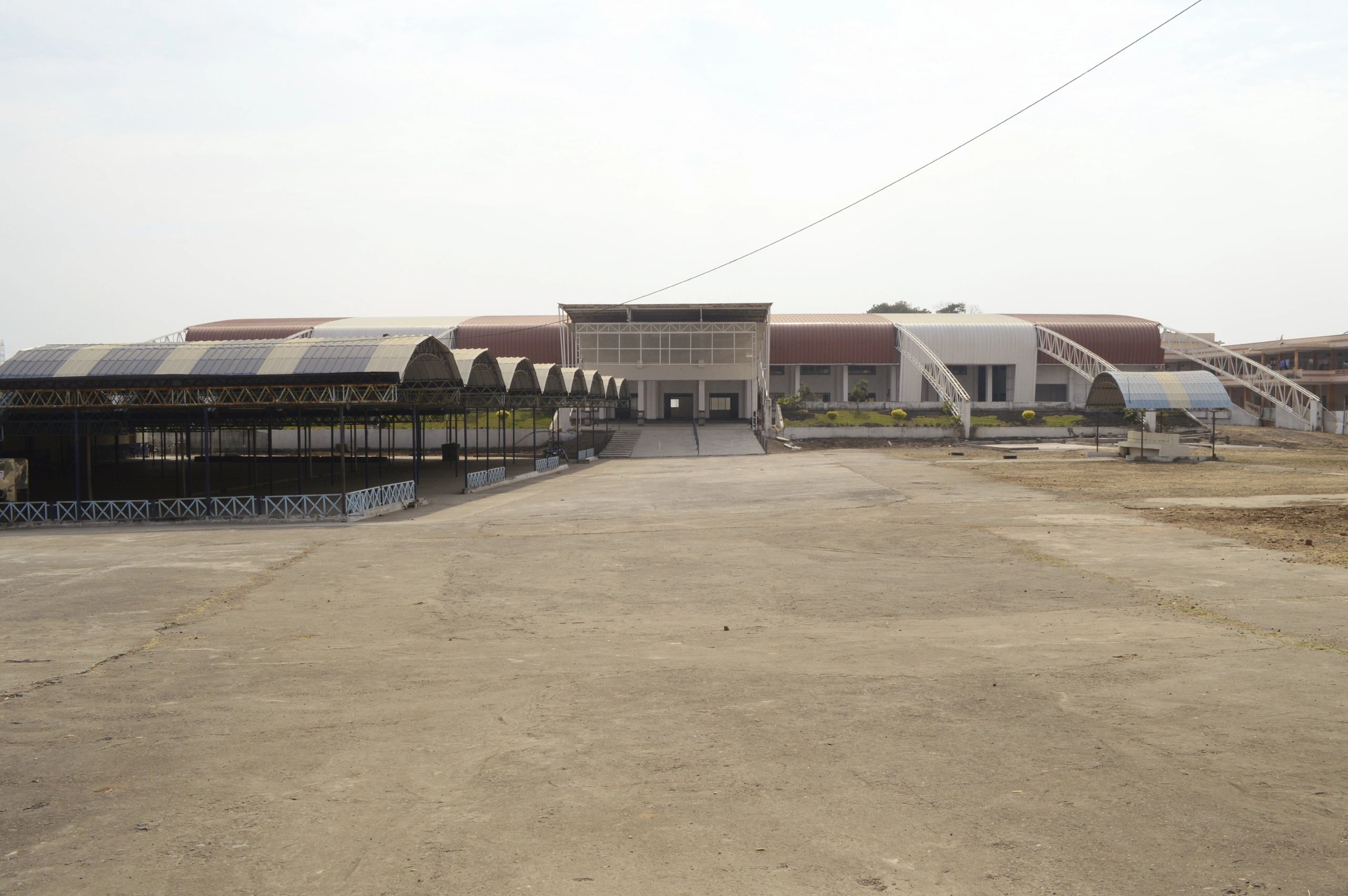 Monark School campus exterior in Athi River, Kenya